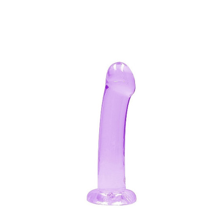 Dildo con ventosa viola Non Realistic Dildo Suction Cup - Purple 17 cm