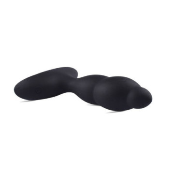 vibratore anale ricaricabile stimolatore prostata dildo fallo vibrante prostatico in silicone nero