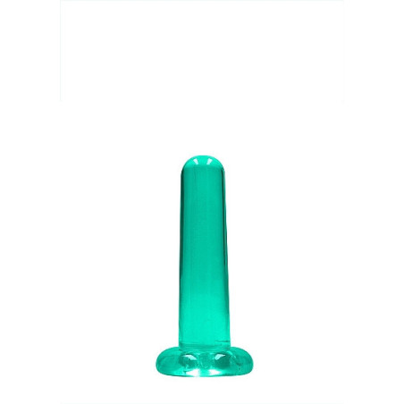 Dildo turchese con ventosa Non Realistic Dildo Suction Cup -13,5 cm