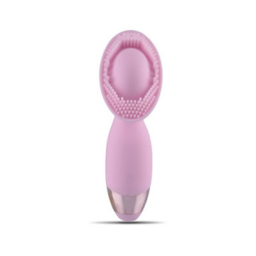Stimolatore clitoride vibratore vaginale ricaricabile in silicone mini flex pink