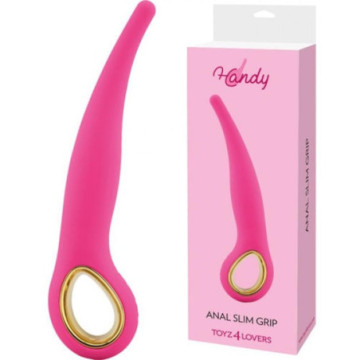 Vibratore dildo vibrante anale vaginale ricaricabile in silicone anal slim plug