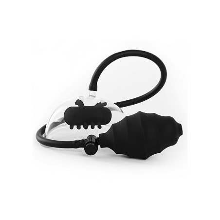 Pompa vaginale vibrante Vibrating Pussy Pump - Black