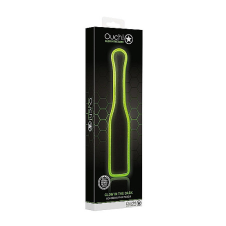 Sculacciatore Paddle - Glow in the Dark - Neon Green/Black