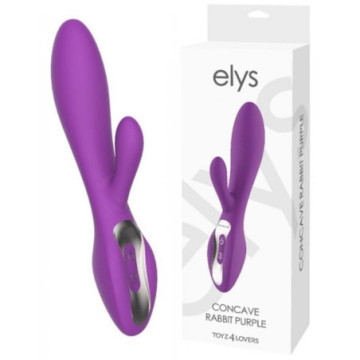 Vibratore rabbit doppio dildo fallo vibrante vaginale doppio per stimolazione clitoride