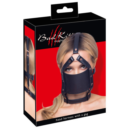 Imbracatura per il viso head harness with a gag