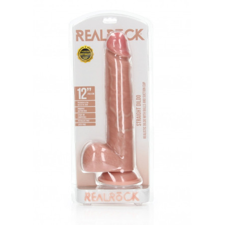 Fallo grande con ventosa Dildo with Balls and Suction Cup - 12''/ 30,5 cm