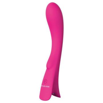 Vibratore vaginale in silicone massaggiatore stimolatore fallo dildo vibrante plot clit pink