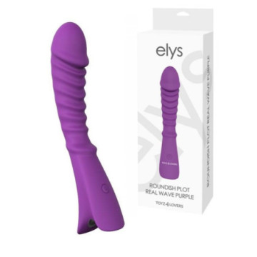 Vibratore realistico vaginale anale dildo fallo vibrante stimolatore in silicone plot real wave