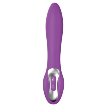 Vibratore vaginale fallo vibrante dildo in silicone stimolatore sex toys elys concave purple