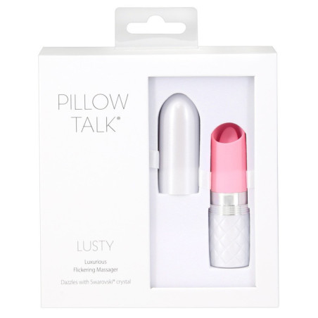 Vibratore a rossetto Lusty rosa