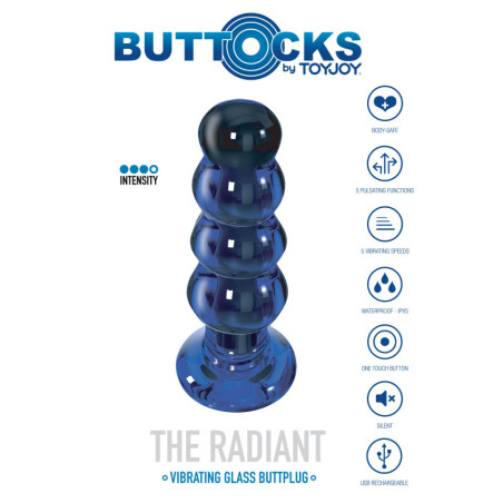 Plug The Radiant Glass Buttplug