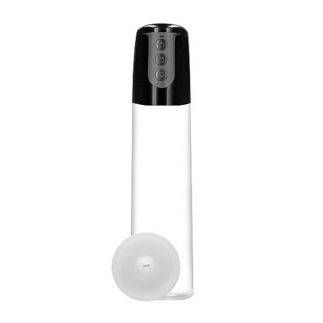 Pompa sviluppatore pene Automatic Cyber Pump with Masturbation Sleeve - Transparent