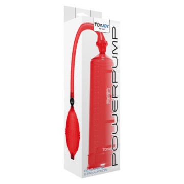 SVILUPPATORE a pompa per pene POWER PUMP red