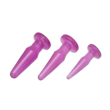 Kit fallo anale sex toys per uomo e donna mini medium maxi dildo plug anale sex toys
