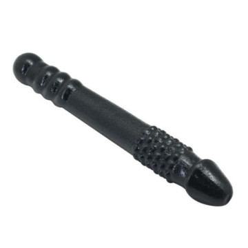 Fallo vaginale realistico nero dildo doppio per donna e coppia the black cock