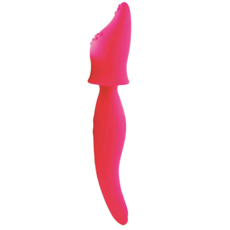 Vibratore wand TREASURE ILLINOISS WAND DUO SILICONE ROSA