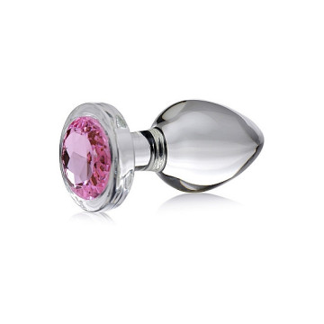 Plug anale Pink Gem Glass...