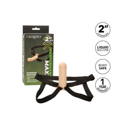 Guaina fallica con imbracatura Extension W Harness