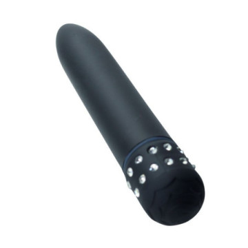 Vibratore vaginale stimolatore fallo vibrante nero classic black