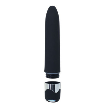 Vibratore sex toys vaginale nero stimolatore fallo vibrante black slim