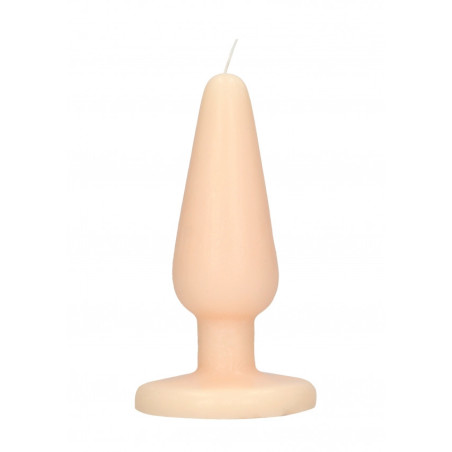 candela Scandalous Candles Butt Plug Flesh