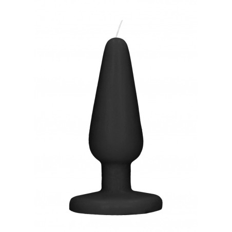 candela Scandalous Candles Butt Plug Black