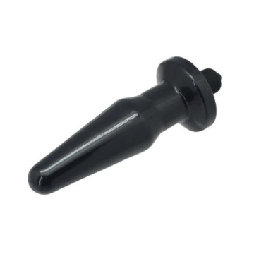 Plug anale fallo dildo vibrante rim nero the black butt anal sex toy per uomo e donna