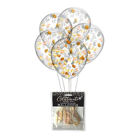 Palloncini divertenti Glitterati Boobie Confetti Balloons