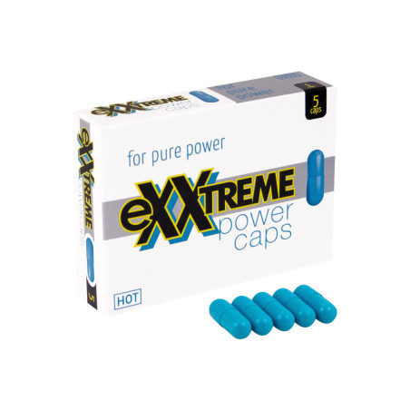 Patiglie stimolanti pene Exxtreme Power Caps 1X5 Stk