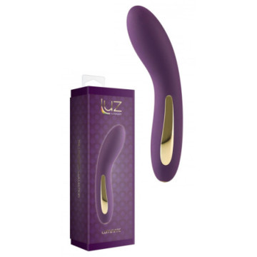 Vibratore vaginale stimolatore per punto G dildo fallo ricaricabile impermeabile sex toys purple