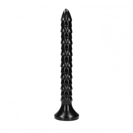 Fallo anale con ventosa Scaled Anal Snake 12''/ 30 cm Black