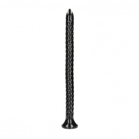 Fallo anale maxi Swirled Anal Snake - 20''/ 50 cm - Black