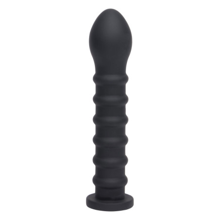 Fallo accessorio per macchina del sesso Ribbed Dong Easy-Lock 19 cm