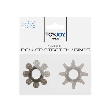 Anello fallico ser Power Stretchy Rings 2pcs