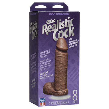 Fallo con ventosa The Realistic Cock 8 inch