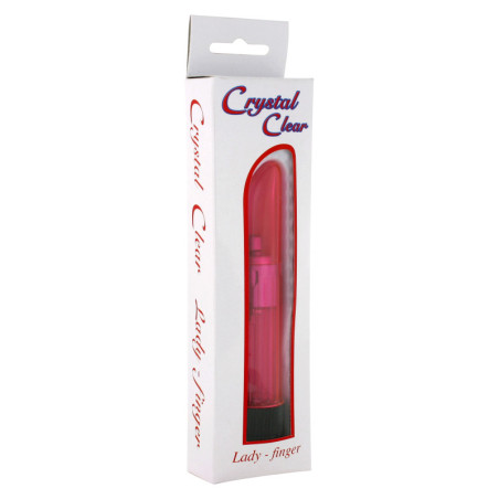 Vibratore vaginale classico Crystal Ladyfinger Vibrator