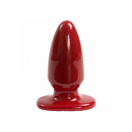 Plug anale grande Butt Plug - Large - Red