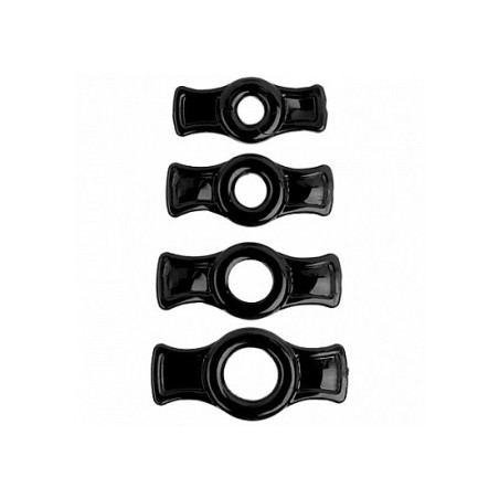 Anelli fallici Cockring Set - Black