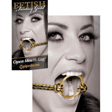 Morso bondage fetish fantasy harness mistress kit set gag ring sex toys gold