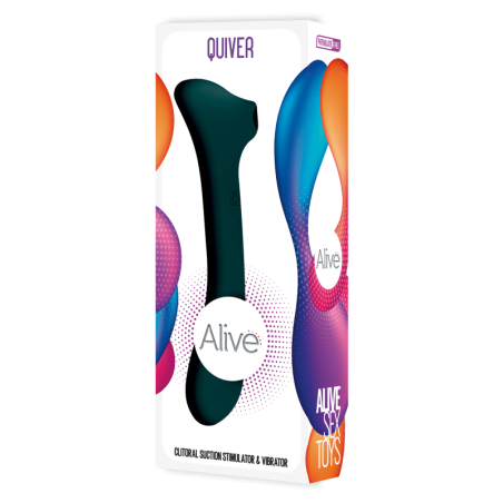 Vibratore vaginale succhia clitoride Quiver