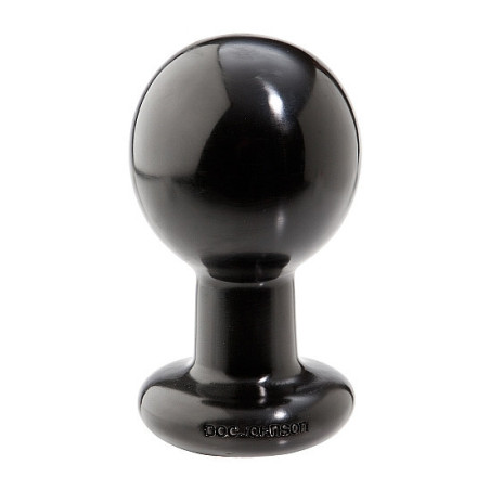 FALLO ANALE ROUND BUTT PLUGS LARGE BLACK