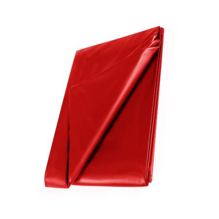 Lenzuolo per massaggi WetPlay PVC Bedsheet 210 x 200cm red