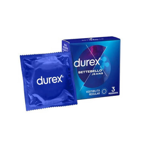 Preservativi DUREX SETTEBELLO JEANS 3 PEZZI