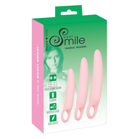 Vaginal trainers set 3 pz dildo in silicone