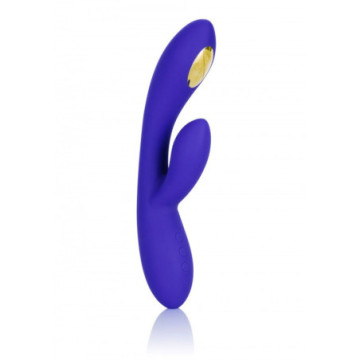 Vibratore rabbit ricaricabile dildo doppio fallo vibrante impermeabile con stimolatore clitoride