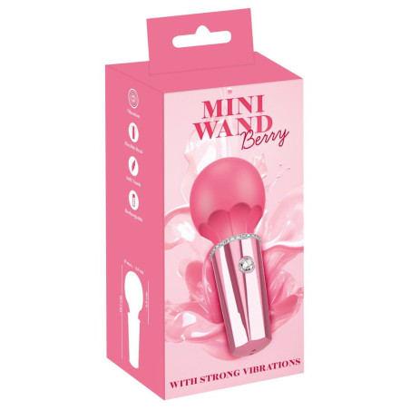 Stimolatore Vaginale Mini Wand Berry