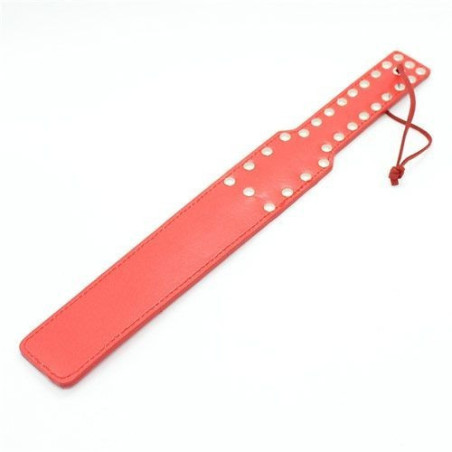 Paddle nero frusta rosso bondage sculacciatore frustino fetish sadomaso sexy Paletta spank rosso