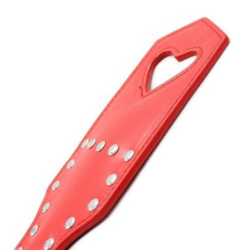 Paletta heart paddle red sculacciatore frusta frustino bondage fetisck spanker rosso