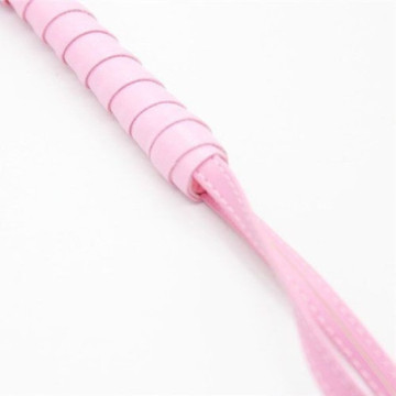 Frusta a frange squash whip pink frustino bondage fetish sexy sadomaso set rosa