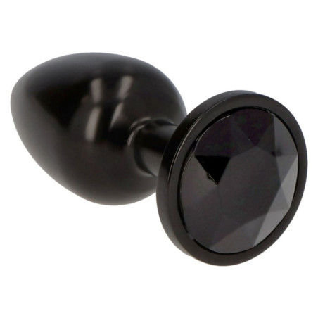 Mini plug anale in metallo con pietra Secret Pleasure